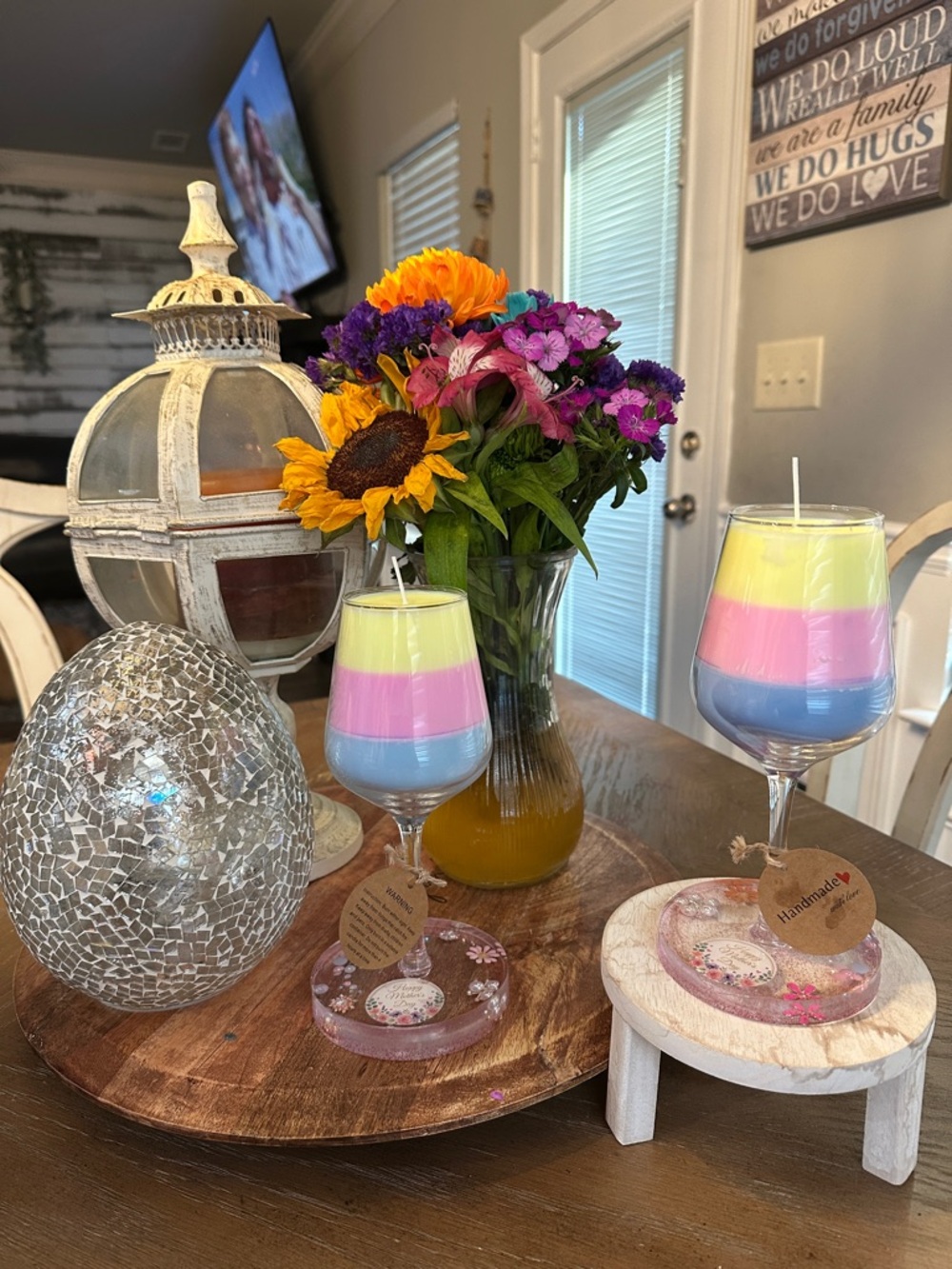 🌸mother’s day🌸Handmade coconut vanilla scented candles (pick one)